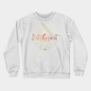 Witchy Puns - Bitchcraft Crewneck Sweatshirt